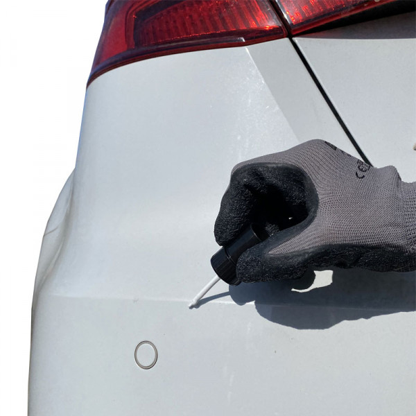 Stylo de retouche et vernis pour carrosserie - Renault - B76 Rouge de feu - Auto K