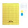 photo-Lot de 3 cahiers - 24x32(cm) - Grands carreaux - 140 pages - couverture en polypro - sans spirale - Clairefontaine