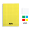 Cahier - 24x32(cm) - Petits carreaux - 48 pages - couverture en polypro - sans spirale - Clairefontaine - Calligraphe