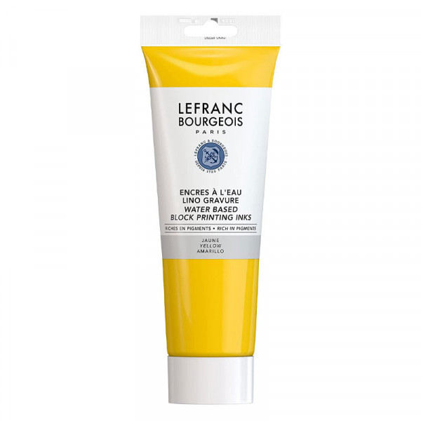 Encre à l'eau en tube jaune d'or 250ml - Lefranc Bourgeois | Surdiscount