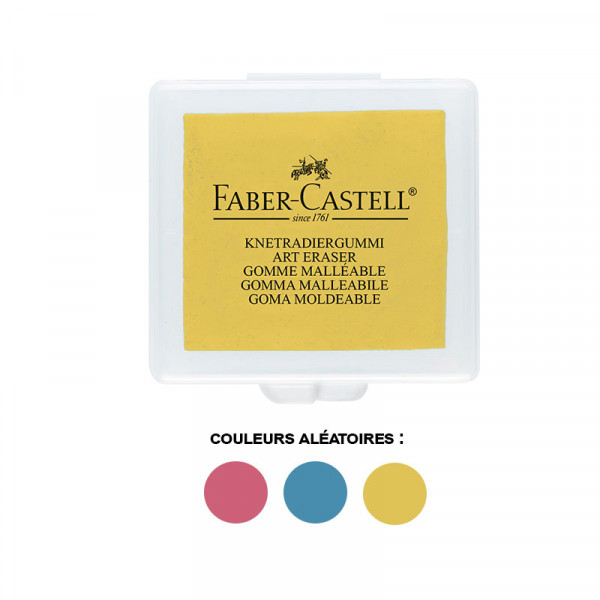 Gomme mie de pain Faber-Castell couleurs vives