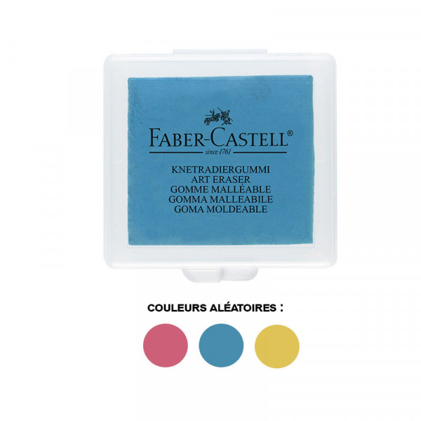 Gomme mie de pain Faber-Castell couleurs vives