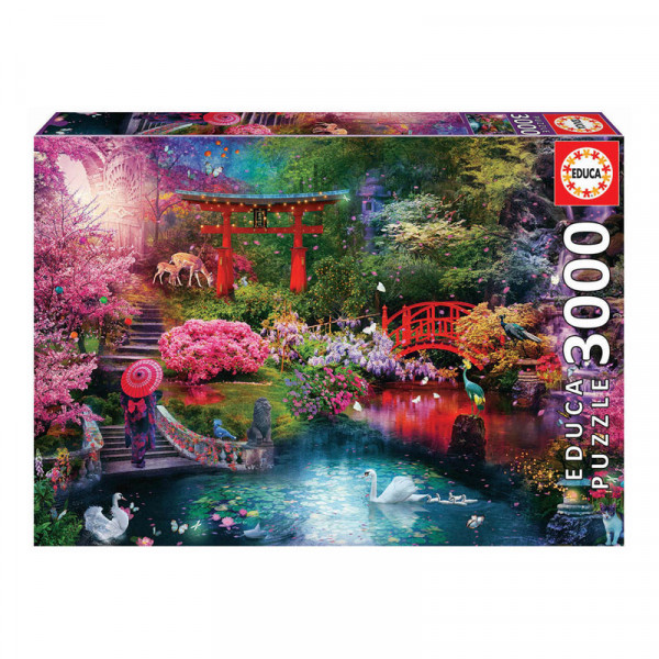 Puzzle Jardin Japonais 3 000 pièces - Educa - Surdiscount
