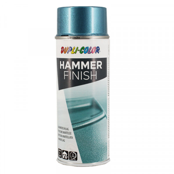 photo-Bombe de peinture - Bleu martelé - Duplicolor - 400 ml