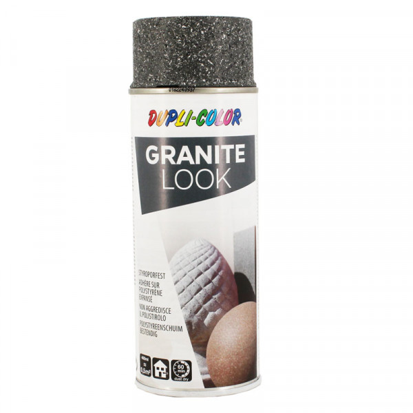 photo-Bombe de peinture - Effet granit - Gris - Duplicolor - 400 ml