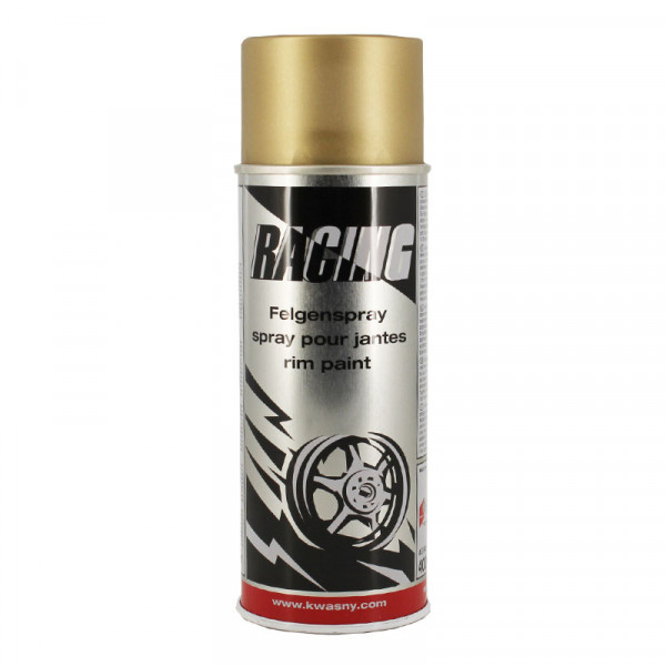 Bombe Aérosol Peinture 2K Satinée Noire Pour Jantes De Voiture - Résistante Aux Rayures, 400ml