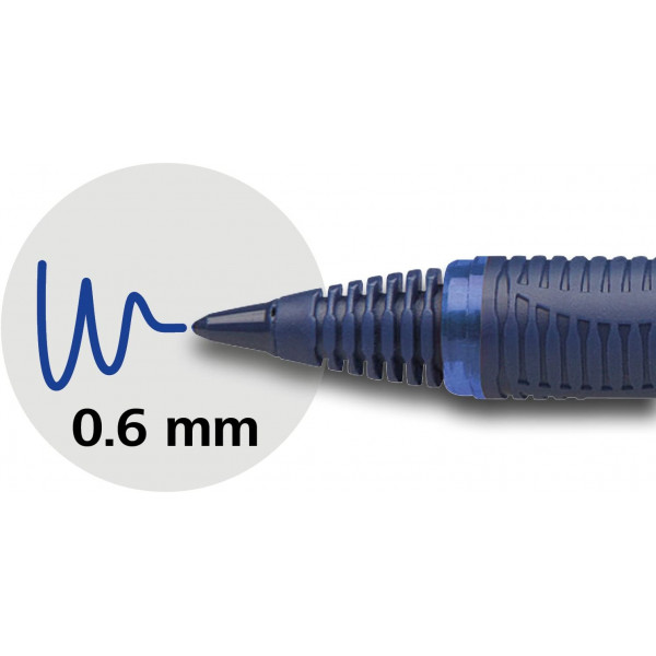 10 stylos roller - Bleu - 0,6mm - One Business - Schneider