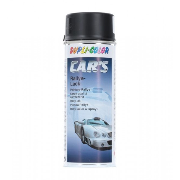 photo-Bombe peinture rallye noir mat - 400 ml - Dupli-Color