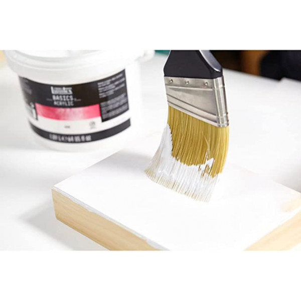Gesso - Blanc - Acrylique, aquarelle, huile - Pot 3,78L - Liquitex basics
