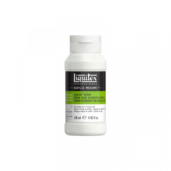photo-Médium - Fluide retardateur - Slow-Dri - Peinture acrylique - 118ml - Liquitex