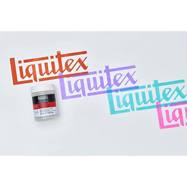 Médium gel - Sérigraphie - Très épais - Peinture acrylique - 237ml - Liquitex