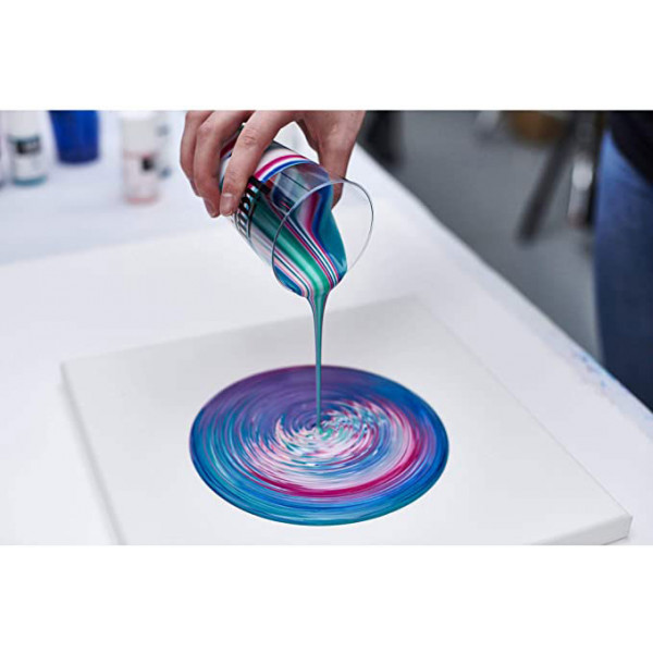 Médium de lissage - Mat - Pouring - Peinture acrylique - 473ml - Liquitex
