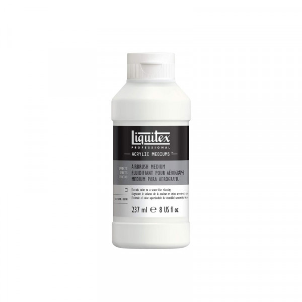 photo-Médium fluidifiant - Pour aérographe - Peinture acrylique - 237ml - Liquitex
