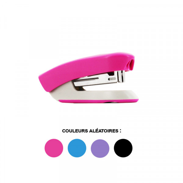 photo-Agrafeuse de bureau - Agrafes n°10 - Assortiment couleur - Apli