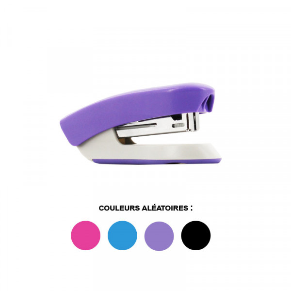 Agrafeuse de bureau - Agrafes n°10 - Assortiment couleur - Apli