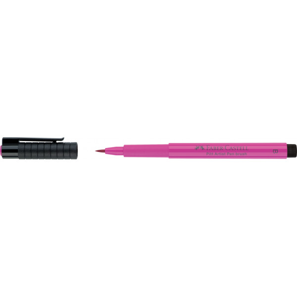 Feutre à dessin - Pointe pinceau - Rose Pourpre moyen - Pitt Artist - Faber-Castell