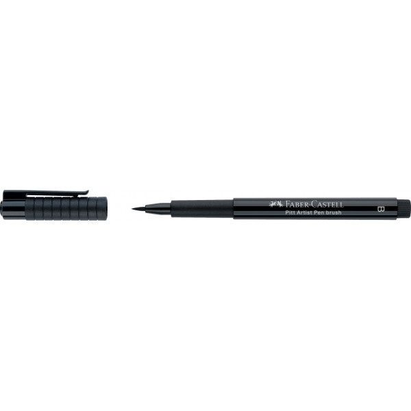 Feutre à dessin - Pointe pinceau - Noir - Pitt Artist - Faber-Castell