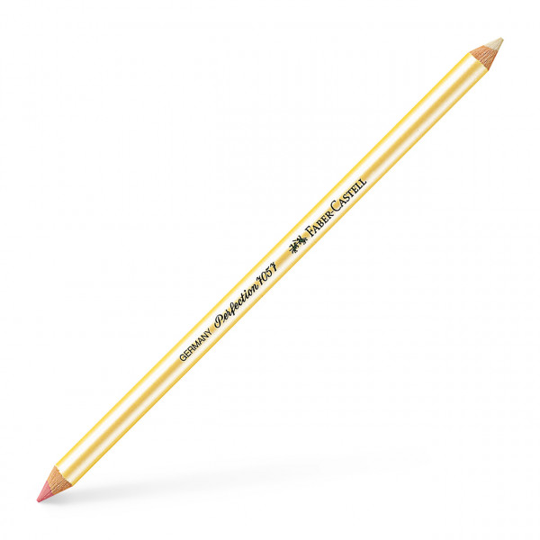 Crayon gomme pour crayons graphite et encre - 2 mines - Faber-Castell - Perfection 7057