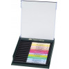 Boîte de 12 feutres à dessin - Pointe pinceau - Couleurs pastel - Pitt Artist - Faber-Castell