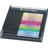 photo-Boîte de 12 feutres à dessin - Pointe pinceau - Couleurs pastel - Pitt Artist - Faber-Castell