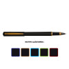 Stylo roller - Encre bleue effaçable - Rechargeable - Noir - Soft Mood - RollInk