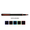 Stylo roller - Encre bleue effaçable - Rechargeable - Noir - Soft Mood - RollInk
