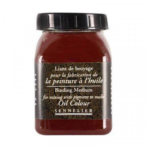 photo-Liant de broyage à l'huile - Sennelier - Flacon de 200ml