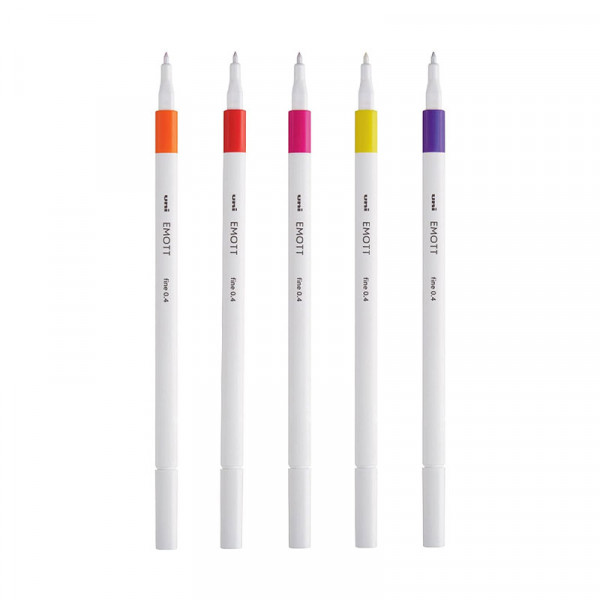 Pochette de 5 feutres couleurs passion - Uni-ball