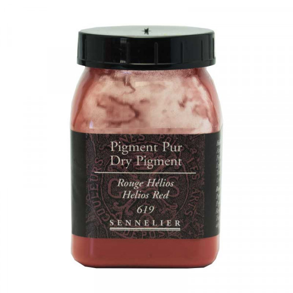 photo-Pigment en poudre - Sennelier - Rouge Hélios - Pot de 200 ml