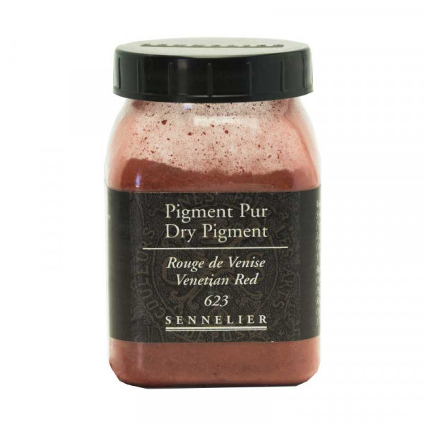 photo-Pigment en poudre - Sennelier - Rouge de Venise - Pot de 200 ml