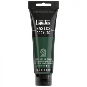photo-Peinture Acrylique en tube vert de hooker 118ml - Liquitex Basics
