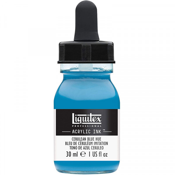 photo-Encre acrylique 30ml - Bleu de ceruleum - Liquitex
