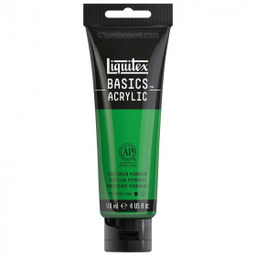photo-Peinture Acrylique en tube vert clair 118ml - Liquitex Basics