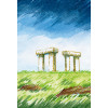 6 feutres à dessin - Pointe pinceau - Couleurs paysage - Pitt Artist - Faber-Castell