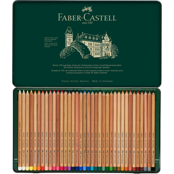 36 crayons de couleur pastel - Beaux-arts - Pitt Pastel - Faber-Castell