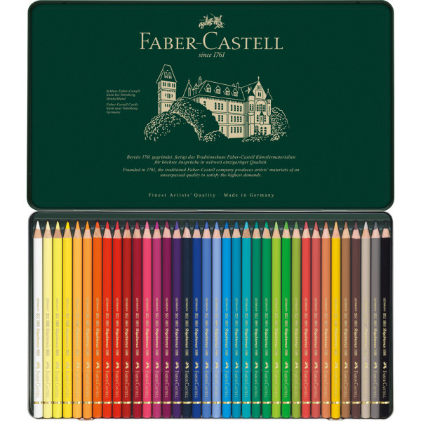 36 crayons de couleur - Beaux-arts - Polychromos - Faber-Castell