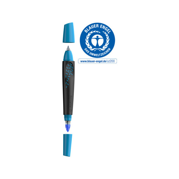 Stylo roller - Rechargeable - Encre bleu - Pointe moyenne - Breeze - Schneider