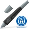 PHOTO-Stylo roller - Rechargeable - Encre bleu - Pointe moyenne - Breeze - Schneider