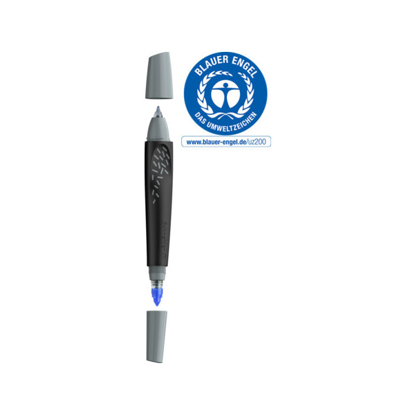 Stylo roller - Rechargeable - Encre bleu - Pointe moyenne - Breeze - Schneider