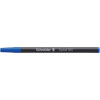 Lot de 10 recharges pour stylo roller - Bleu - Pointe 0,5mm - Topball 850 - Schneider