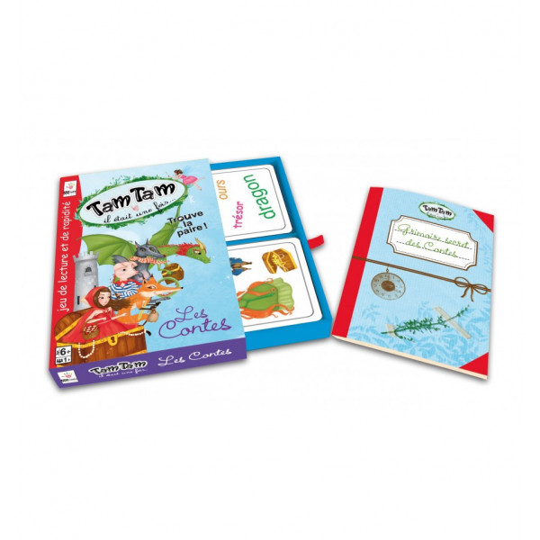 Jeu de lecture et de rapidité - Tam Tam Il était une fois - Les Contes