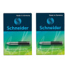 Lot 2 boîtes de 5 cartouches 852 M Noir - Schneider | Surdiscount