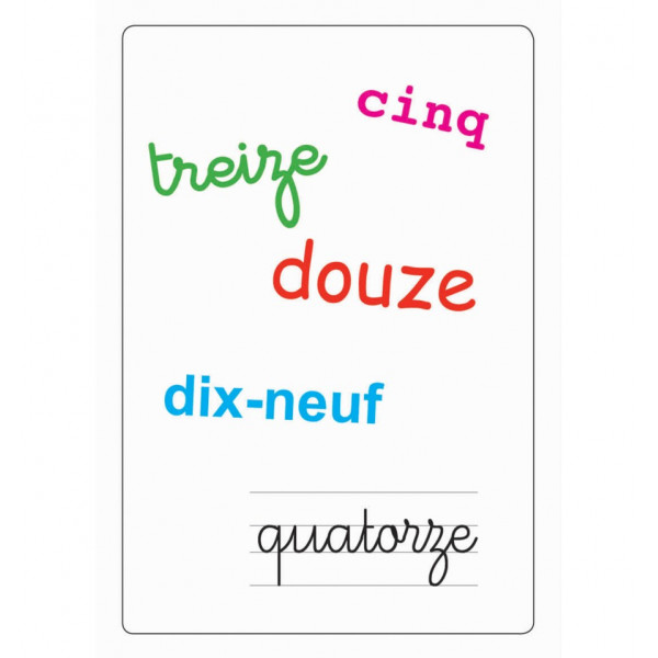 Jeu éducatif - Je découvre les nombres - Tam Tam Alphabet - Dès 4 ans