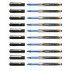 Lot de 10 stylos roller - Bleu - Pointe 0,5 mm - Xtra 805 - Schneider - Surdiscount