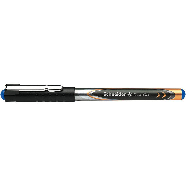 Lot de 10 stylos roller - Bleu - Pointe 0,5 mm - Xtra 805 - Schneider