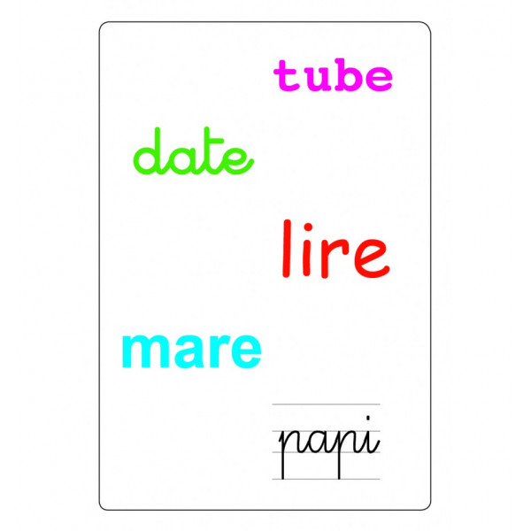 Jeu éducatif - Tam Tam Safari - Les mots simples - Jeu de lecture - Dès 5 ans