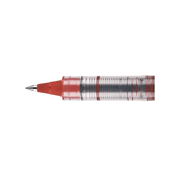 Stylo roller rouge Uni Ball EYE pointe fine 0,7mm