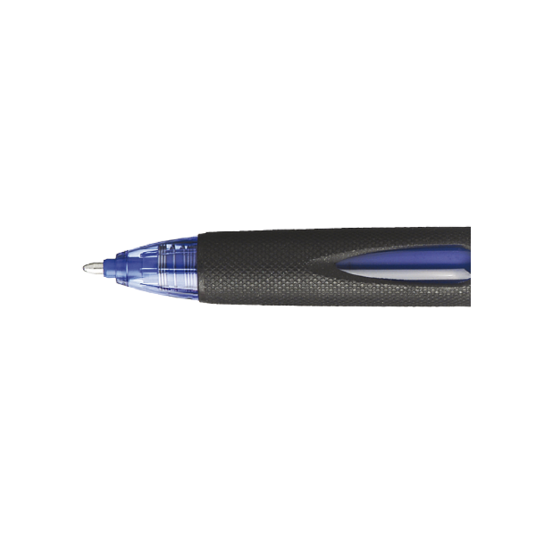 Stylo bille Powertank Uni Ball bleu pointe moyenne