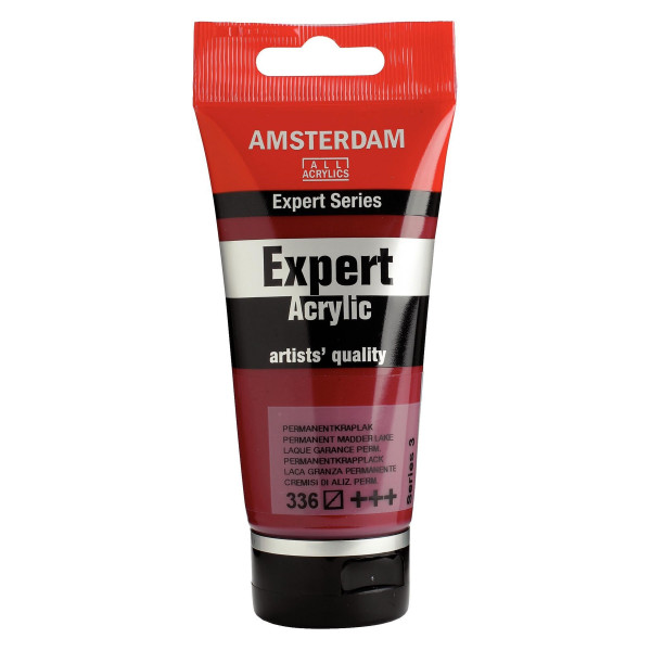 photo-Tube de peinture acrylique - Laque Garance Permanent 336 - Expert Acrylic - Amsterdam