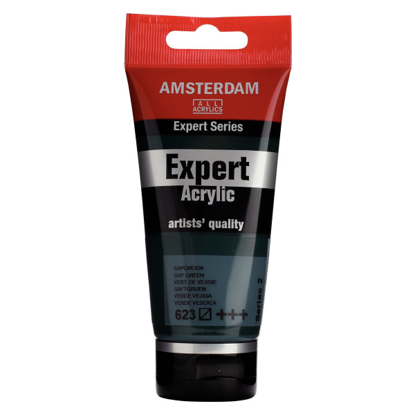 photo-Tube de peinture acrylique - Vert de Vessie 623 - Expert Acrylic - Amsterdam